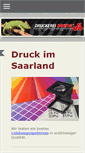 Mobile Screenshot of druckerei-huwig.de